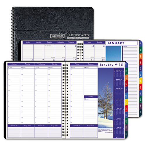 HOD273 Weekly/Monthly Planner Tabbed