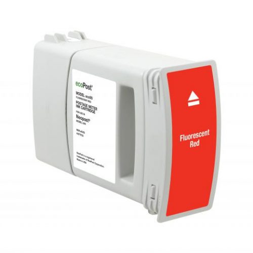 ecoPost Remanufactured Postage Meter Red Ink Cartridge for NeoPost 4127175Q