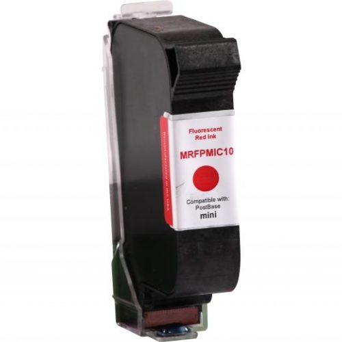 Specialty Ink Remanufactured Postage Meter Fluorescent Red Ink Cartridge for FP Mailing Solutions PMIC10