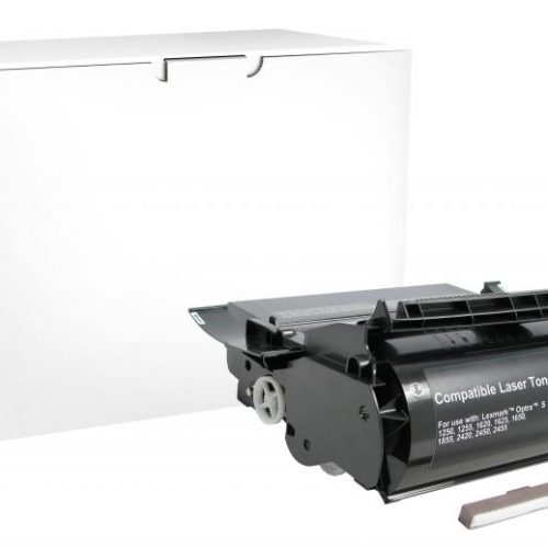 Clover Remanufactured High Yield Toner Cartridge for Lexmark Compliant 1250/1620/2420
