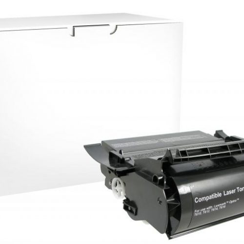 Clover Remanufactured High Yield Toner Cartridge for Lexmark Compliant T610/T612/T614/T616