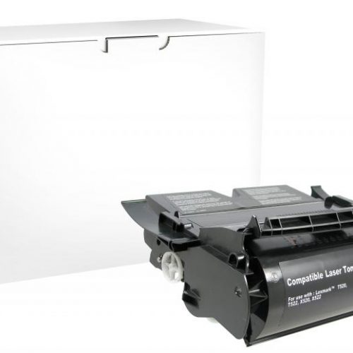 Clover Remanufactured High Yield Toner Cartridge for Lexmark Compliant T520/T522/X522