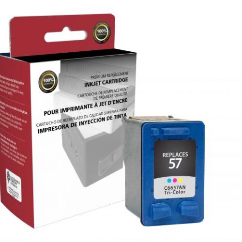Clover Remanufactured Tri-Color Ink Cartridge for HP C6657AN (HP 57)