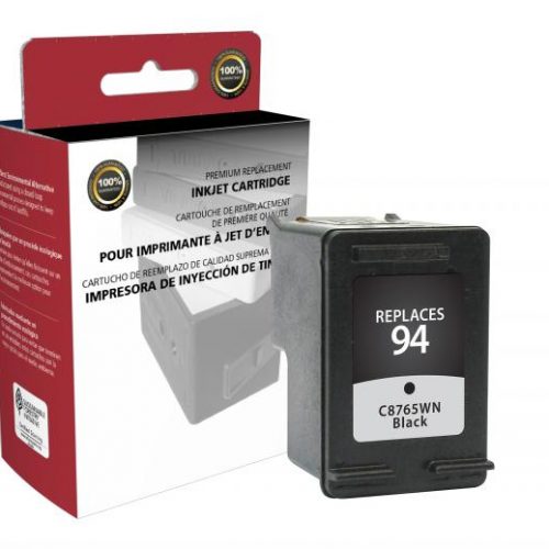 Clover Remanufactured Black Ink Cartridge for HP C8765WN (HP 94)