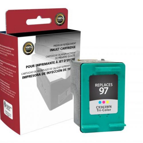 Clover Remanufactured Tri-Color Ink Cartridge for HP C9363WN (HP 97)