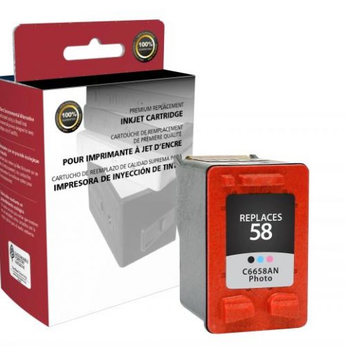 Clover Remanufactured Photo Ink Cartridge for HP C6658AN (HP 58)