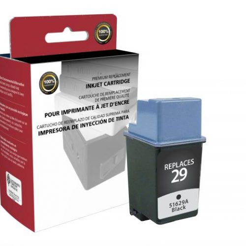 Clover Remanufactured Black Ink Cartridge for HP 51629A (HP 29)