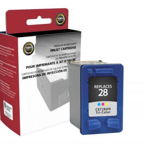 Clover Remanufactured Tri-Color Ink Cartridge for HP C8728AN (HP 28)