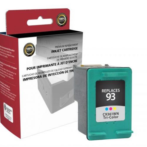 Clover Remanufactured Tri-Color Ink Cartridge for HP C9361WN (HP 93)