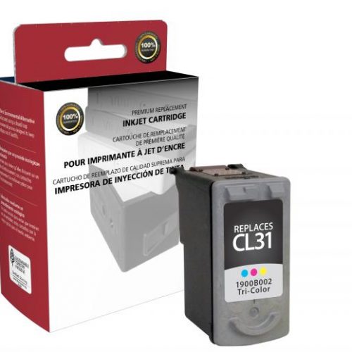 Clover Remanufactured Color Ink Cartridge for Canon CL-31