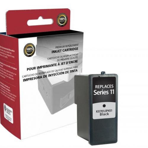 Clover Remanufactured High Yield Black Ink Cartridge for Dell Series 11