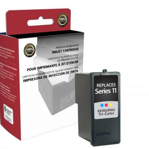 Clover Remanufactured High Yield Color Ink Cartridge for Dell Series 11
