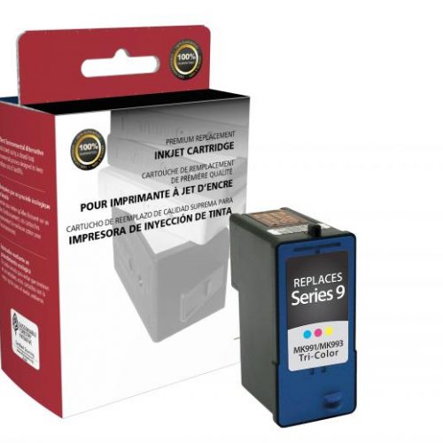 Clover Remanufactured High Yield Color Ink Cartridge for Dell Series 9