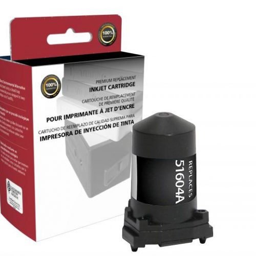 Clover Remanufactured Black Ink Cartridge for HP HP 51604A