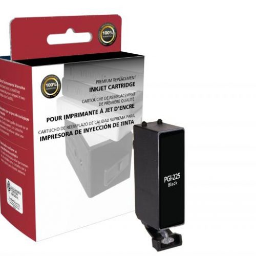 Clover Non-OEM New Black Ink Cartridge for Canon PGI-225