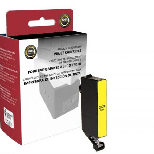 Clover Non-OEM New Yellow Ink Cartridge for Canon CLI-226