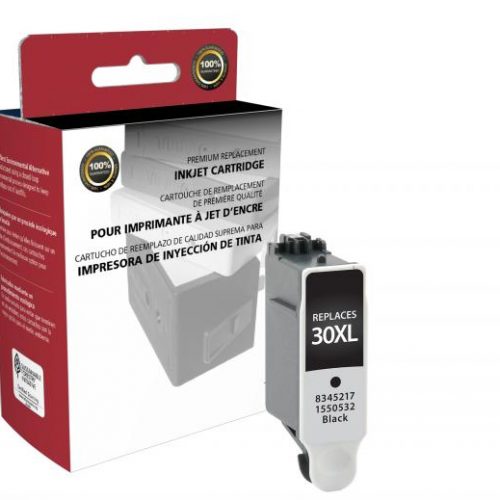 Clover Remanufactured High Yield Black Ink Cartridge for Kodak 1550532 (#30XL)