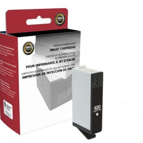 Clover Remanufactured Black Ink Cartridge for HP CD971AN (HP 920)
