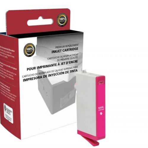 Clover Remanufactured High Yield Magenta Ink Cartridge for HP CD973AN (HP 920XL)
