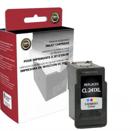Clover Remanufactured High Yield Color Ink Cartridge for Canon CL-241XL