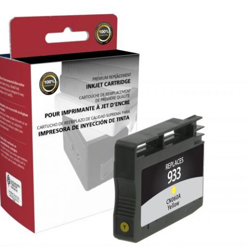 Clover Remanufactured Yellow Ink Cartridge for HP CN060AN (HP 933)