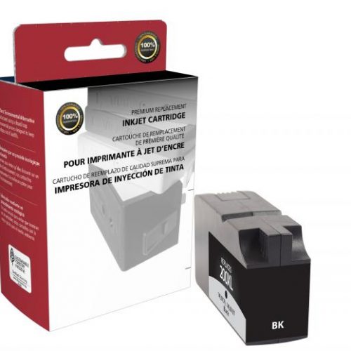 Clover Remanufactured High Yield Black Ink Cartridge for Lexmark #200XL