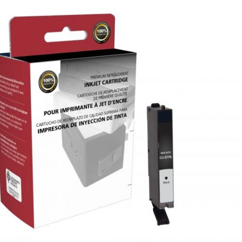 Clover Non-OEM New High Yield Black Ink Cartridge for Canon CLI-251XL