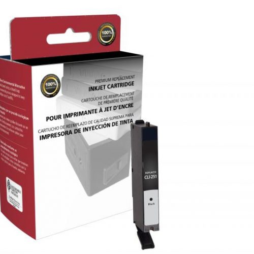 Clover Remanufactured Black Ink Cartridge for Canon CLI-251