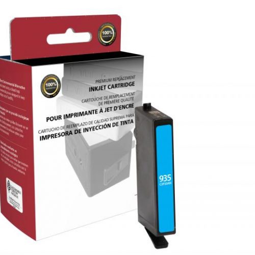 Clover Remanufactured Cyan Ink Cartridge for HP C2P20AN (HP 935)