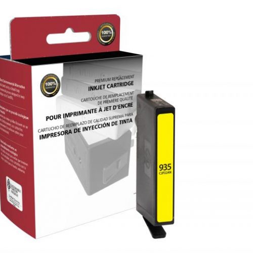Clover Remanufactured Yellow Ink Cartridge for HP C2P22AN (HP 935)