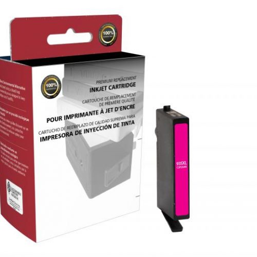 Clover Remanufactured High Yield Magenta Ink Cartridge for HP C2P25AN (HP 935XL)