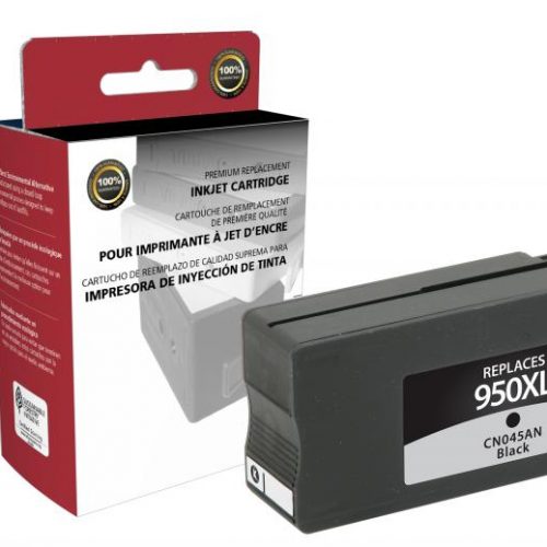 Clover Remanufactured High Yield Black Ink Cartridge for HP CN045AN (HP 950XL)