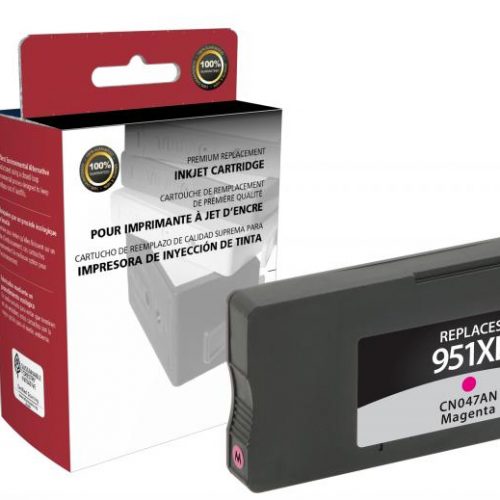 Clover Remanufactured High Yield Magenta Ink Cartridge for HP CN047AN (HP 951XL)