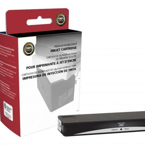 Clover Remanufactured Black Ink Cartridge for HP CN621AM (HP 970)
