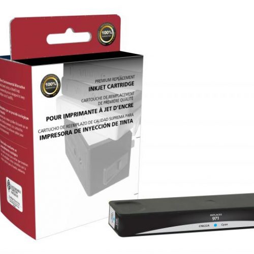 Clover Remanufactured Cyan Ink Cartridge for HP CN622AN (HP 971)