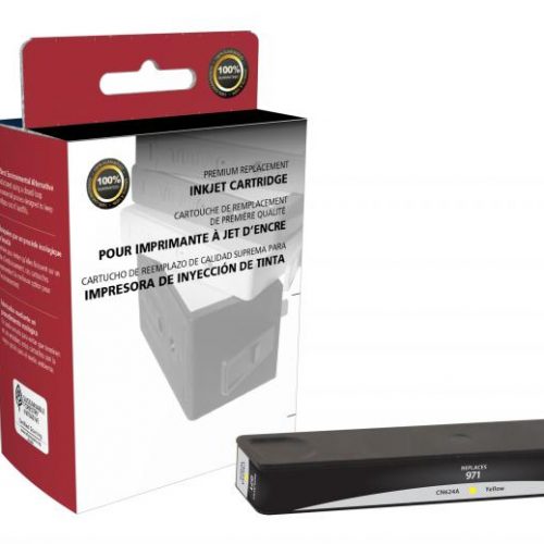 Clover Remanufactured Yellow Ink Cartridge for HP CN624AN (HP 971)