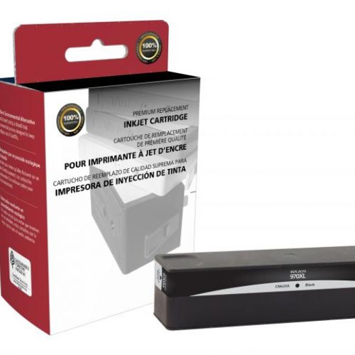 Clover Remanufactured High Yield Black Ink Cartridge for HP CN625AM (HP 970XL)