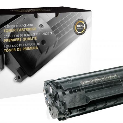 Clover Remanufactured Toner Cartridge for HP Q2612A (HP 12A)