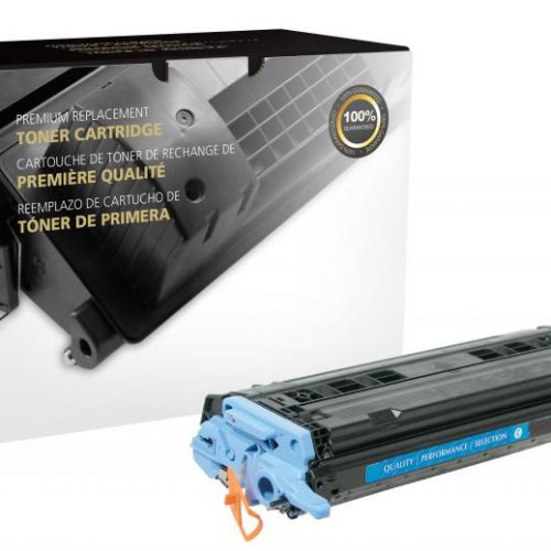 Clover Remanufactured Cyan Toner Cartridge for HP Q6001A (HP 124A)