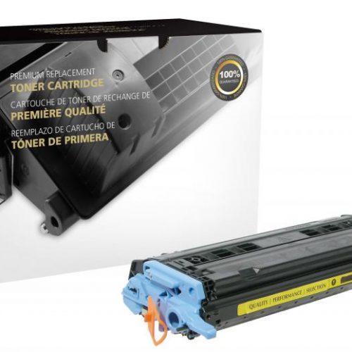 Clover Remanufactured Yellow Toner Cartridge for HP Q6002A (HP 124A)