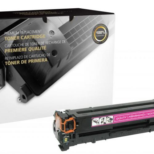 Clover Remanufactured Magenta Toner Cartridge for HP CB543A (HP 125A)