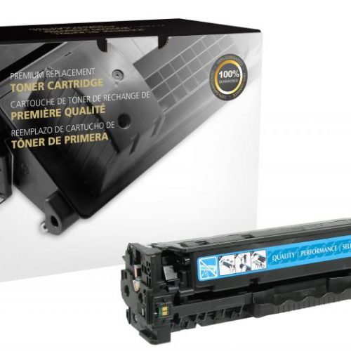 Clover Remanufactured Cyan Toner Cartridge for HP CC531A (HP 304A)
