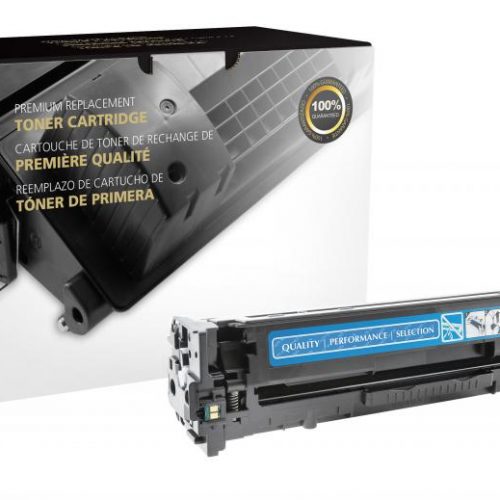 Clover Remanufactured Cyan Toner Cartridge for HP CE321A (HP 128A)