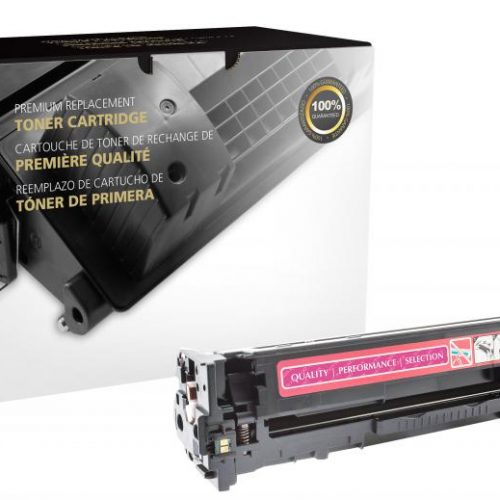 Clover Remanufactured Magenta Toner Cartridge for HP CE323A (HP 128A)