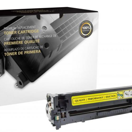Clover Remanufactured Yellow Toner Cartridge for HP CE322A (HP 128A)