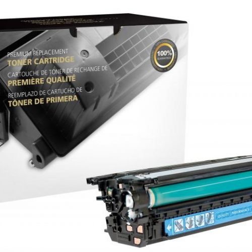Clover Remanufactured Cyan Toner Cartridge for HP CE261A (HP 648A)