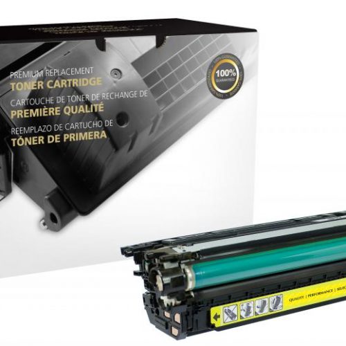 Clover Remanufactured Yellow Toner Cartridge for HP CE262A (HP 648A)