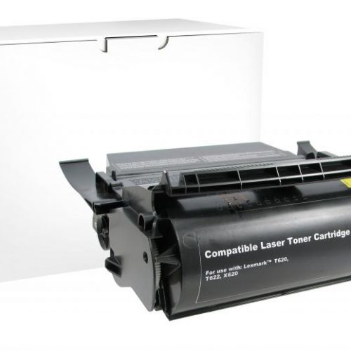 Clover Remanufactured High Yield Toner Cartridge for Lexmark Compliant T620/T622/X620