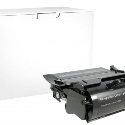 Clover Remanufactured High Yield Toner Cartridge for Lexmark Compliant T650/T652/T654/T656/X652/X654/X656