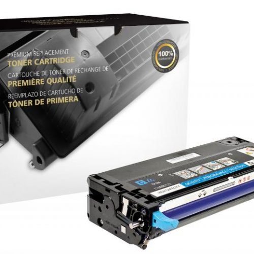 Clover Remanufactured High Yield Cyan Toner Cartridge for Dell 3130
